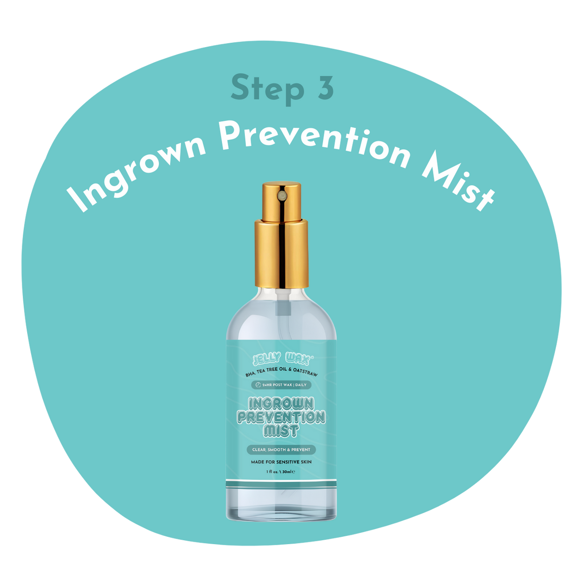 Ingrown Prevention Mist - BHAs & Tea Tree